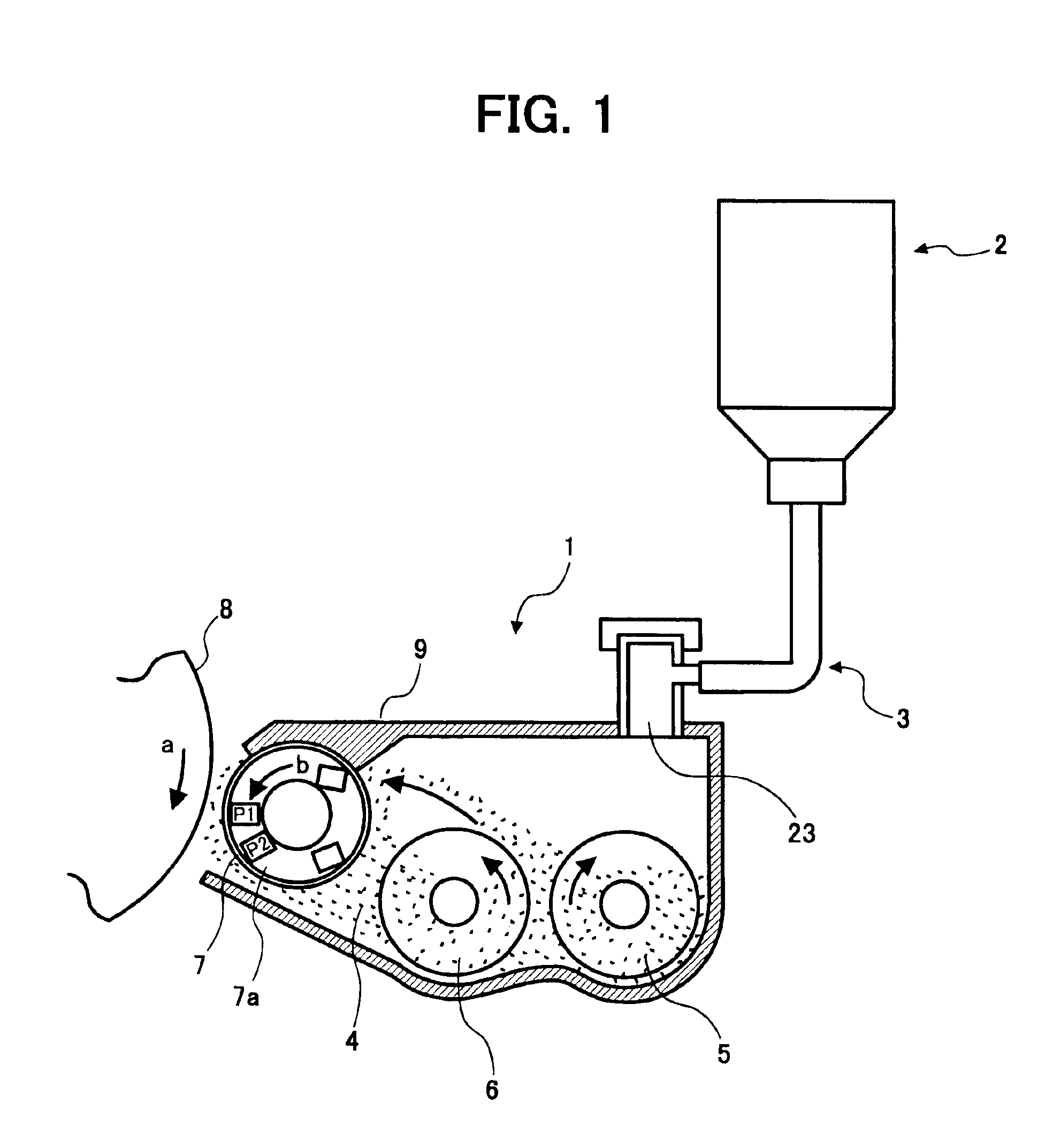 Developing method and apparatus using two-ingredient developer with prescribed coating of particles and resin