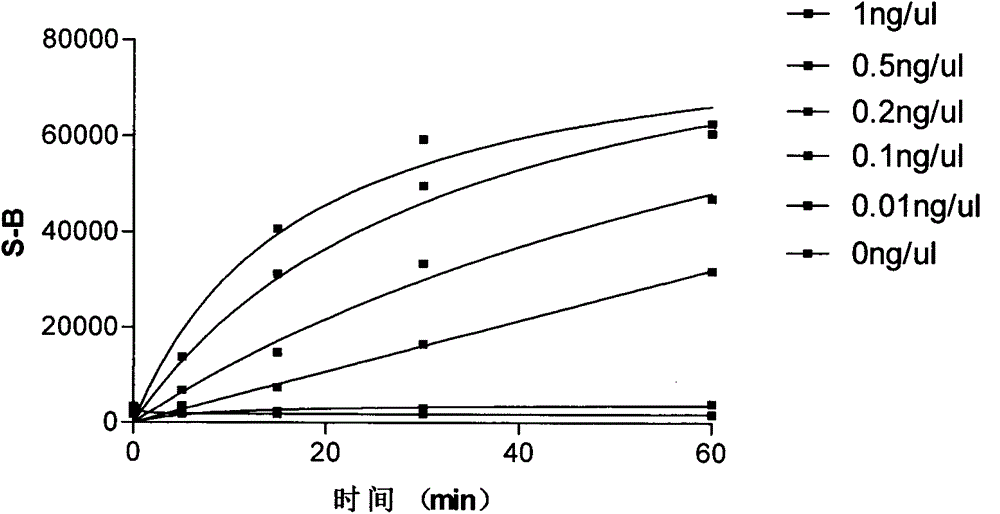 High flux screening method for screening angiopoietin 2 receptor kinase inhibitor