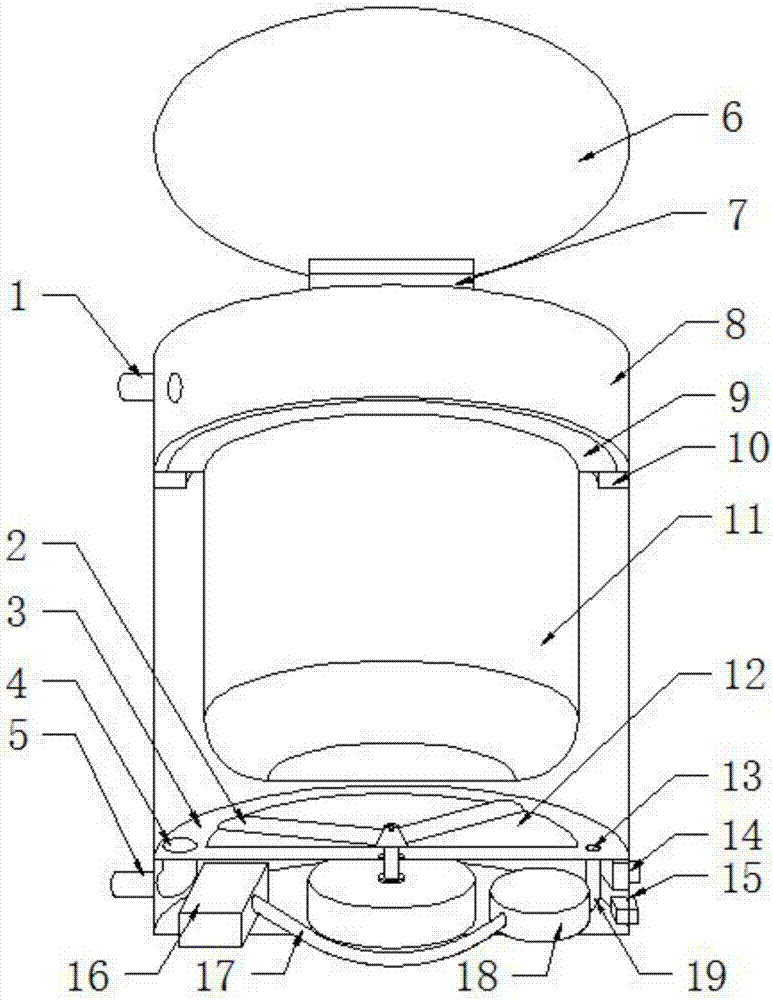 Fruit cleaning machine