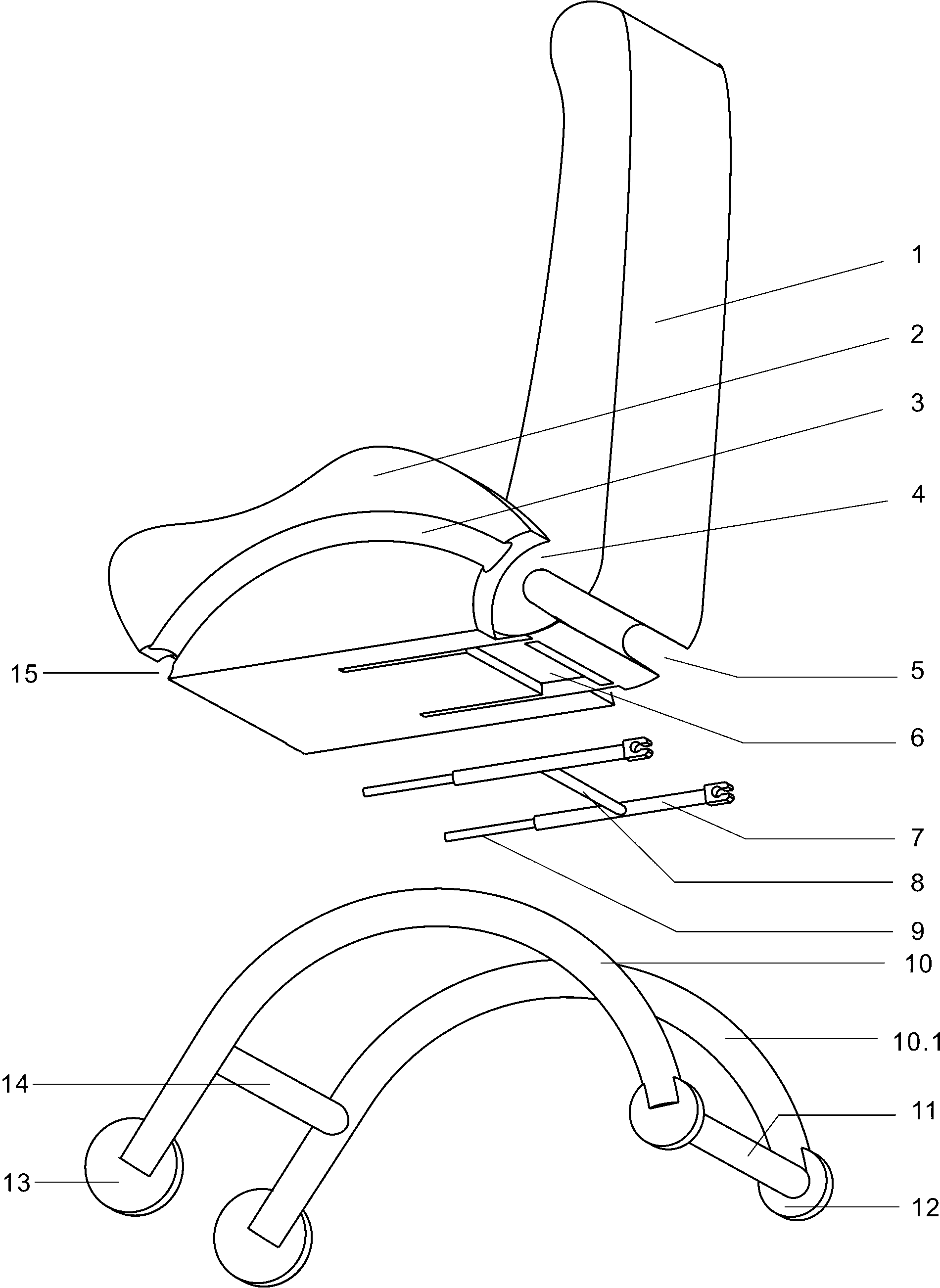 Wheeled automotive child safety seat