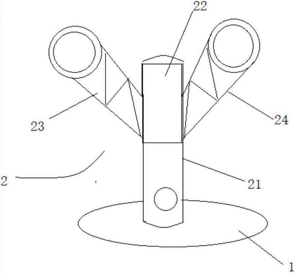 Displayer with adjustable double-screen angle