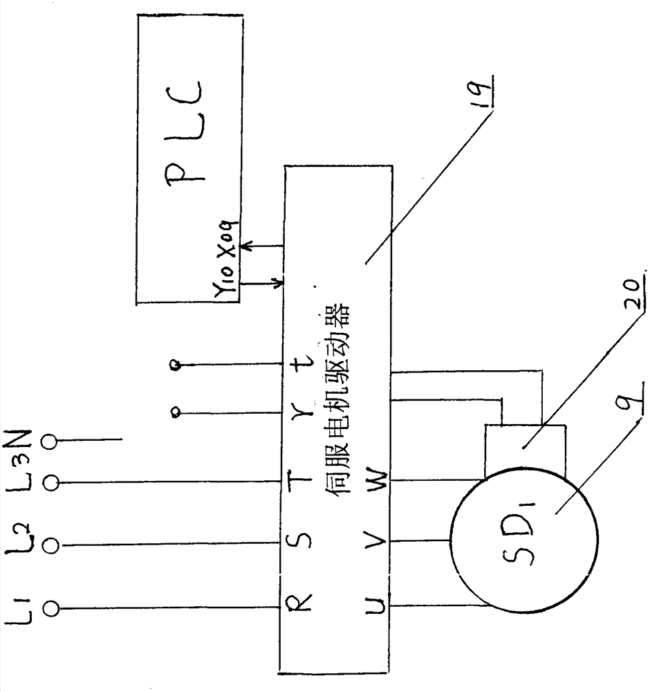 Intellectualized livestock and poultry feeding line capable of realizing precise metering and timed discharge