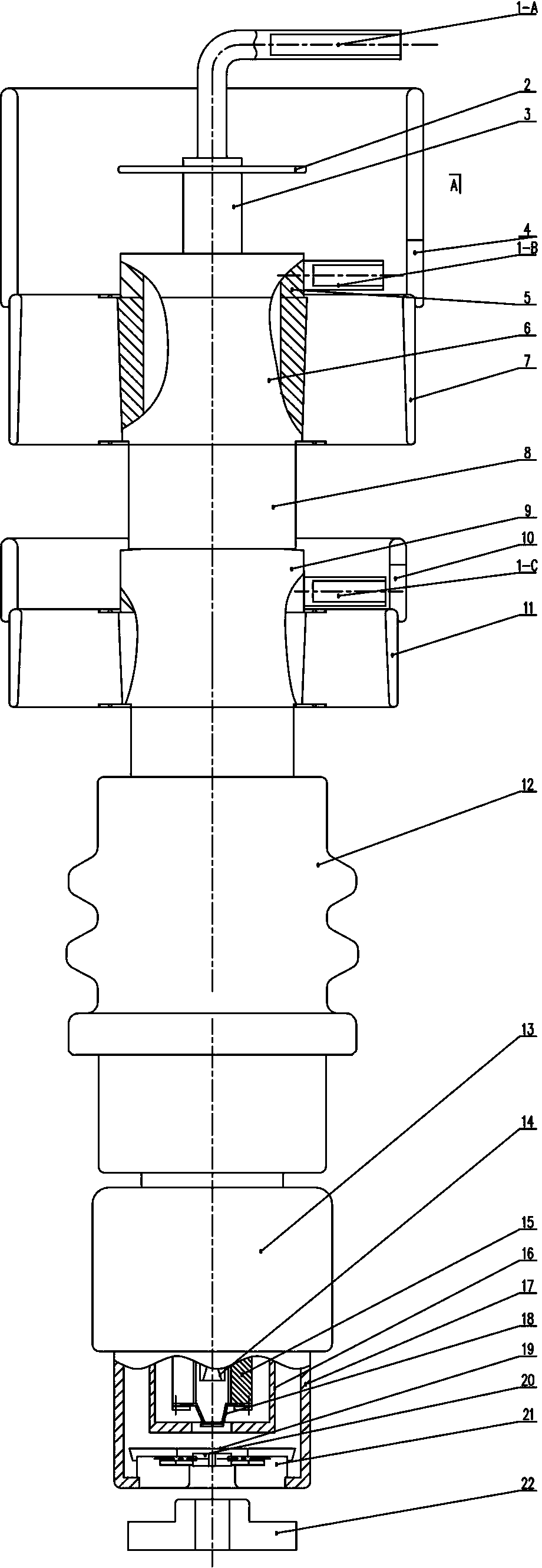 High-power electronic gun