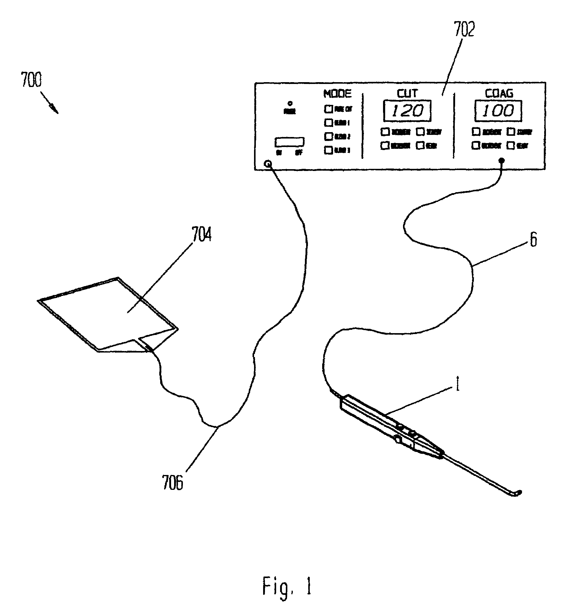 Electrosurgical device with floating-potential electrodes