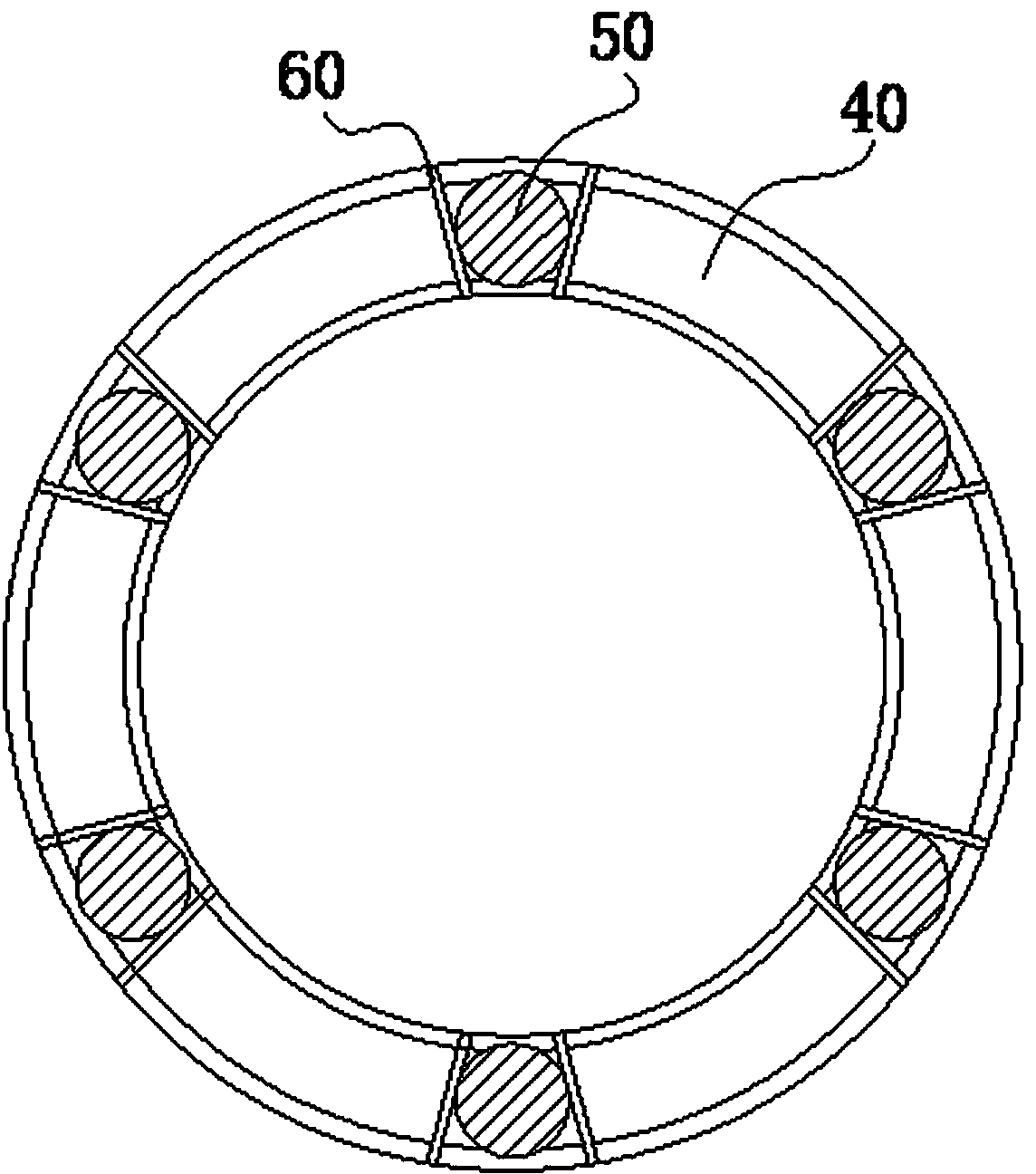 Multilayer rolling bearing