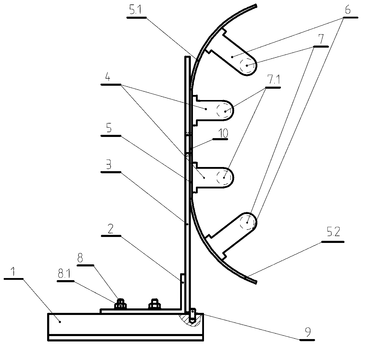 Cotton delivering pipeline illuminating device