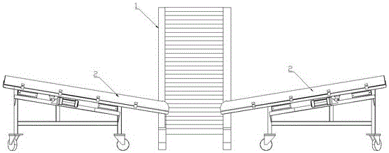 Automatic waste collecting and lifting mechanism