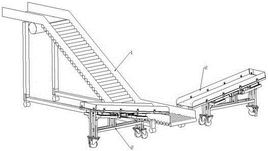 Automatic waste collecting and lifting mechanism