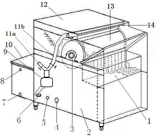 Silk floss processing line equipment