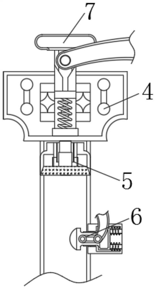 Labor-saving auxiliary height adjusting device for internet display table by utilizing airflow