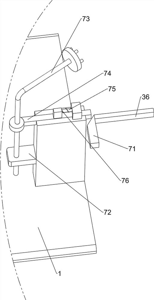 Barrel beehive chamfering equipment for animal husbandry