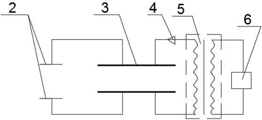 Low-energy-consumption magnetic type charge particle recovery device