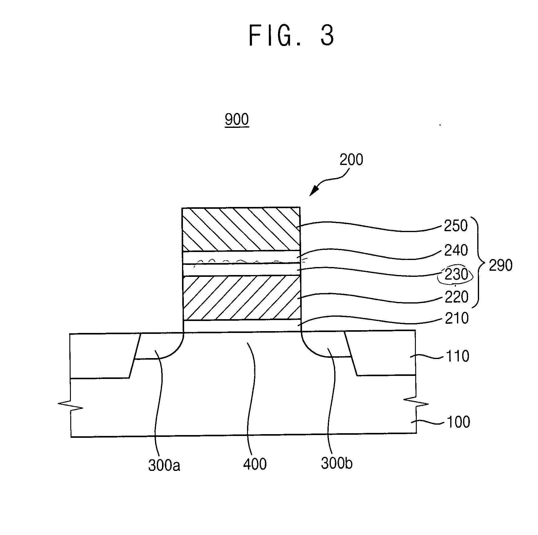 Semiconductor device including a gate electrode of lower electrical resistance and method of manufacturing the same