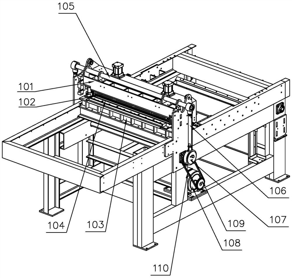 Veneer roller tooth joint machine and splicing process thereof