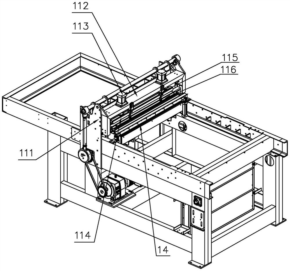 Veneer roller tooth joint machine and splicing process thereof