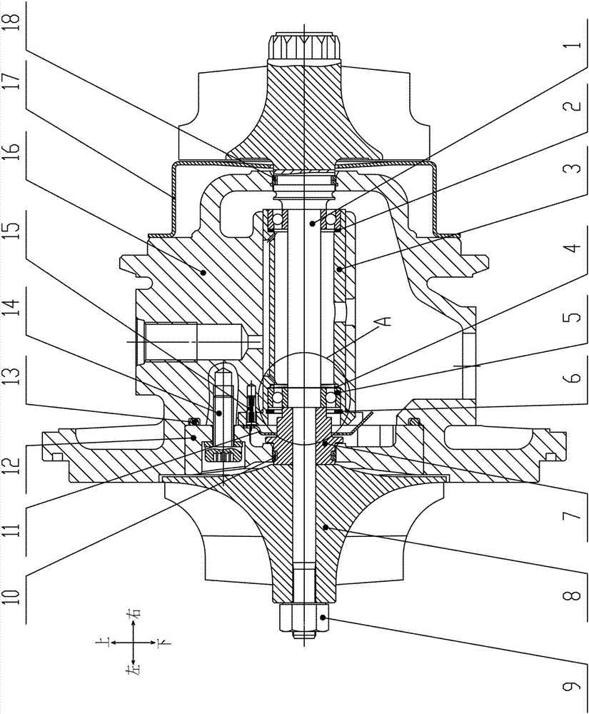 A turbocharger bearing sleeve and turbocharger