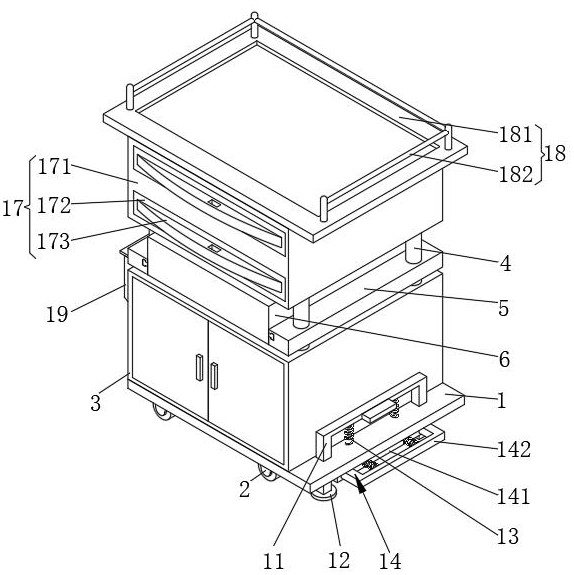 Medical nursing frame for life health detection