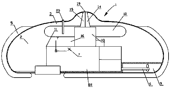 An unmanned rock detector