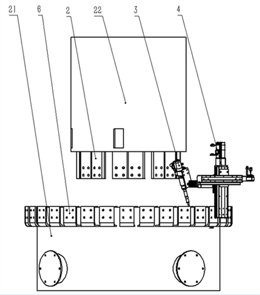 Large-current enclosed aluminum bus fitting terminal on-site repair device and repair method thereof