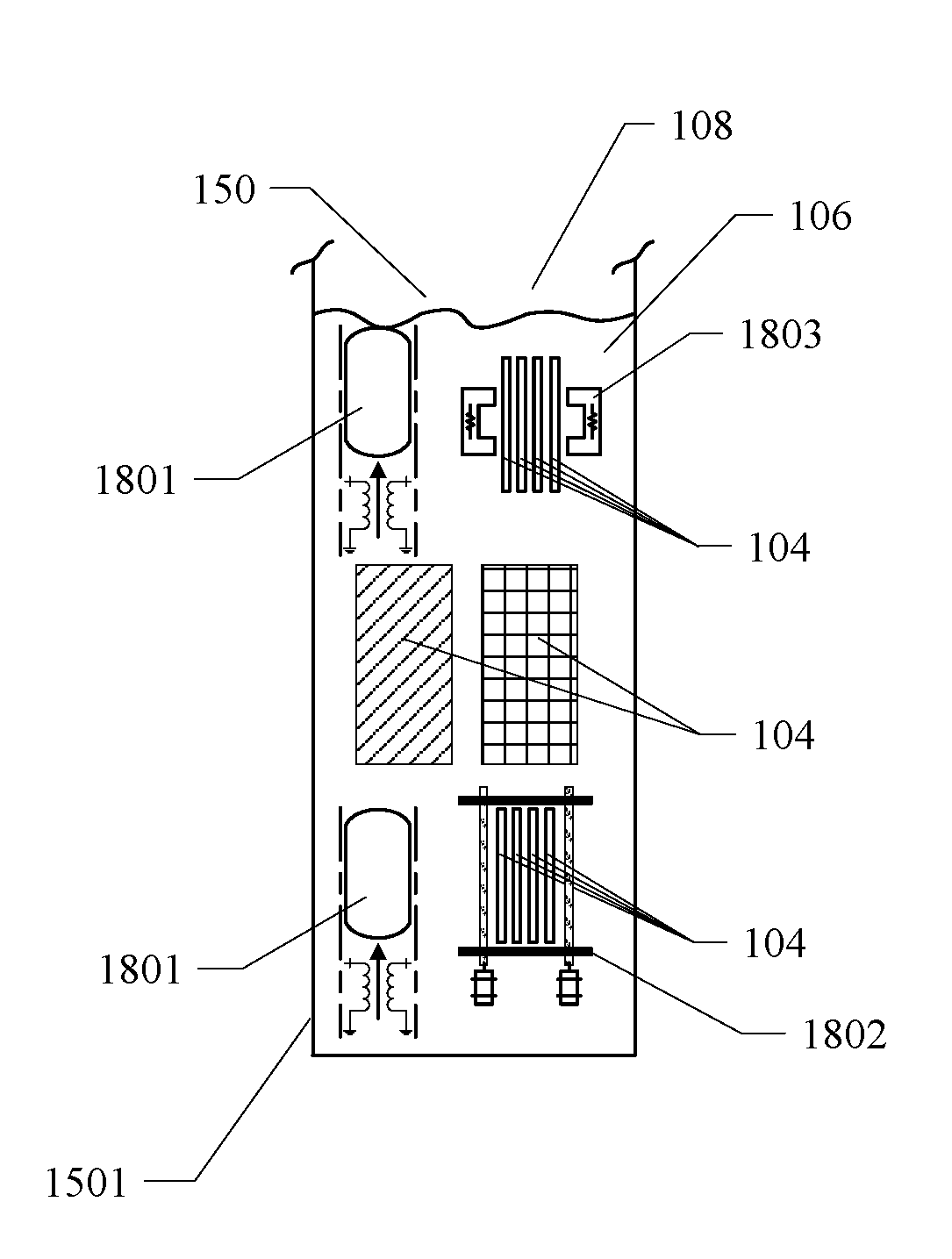 System and method for fluid cooling of electronic devices installed in a sealed enclosure