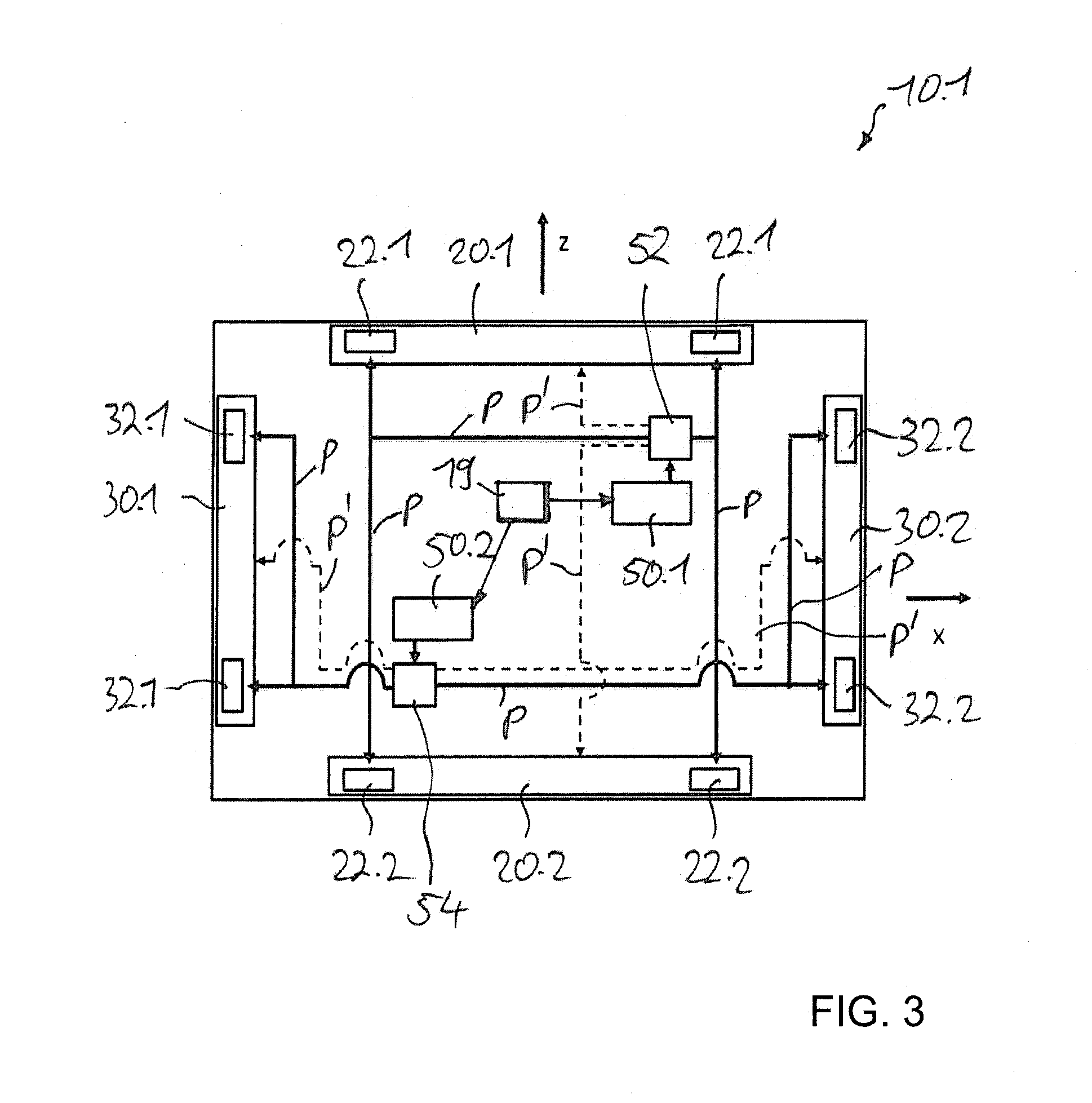 Pallet transport device