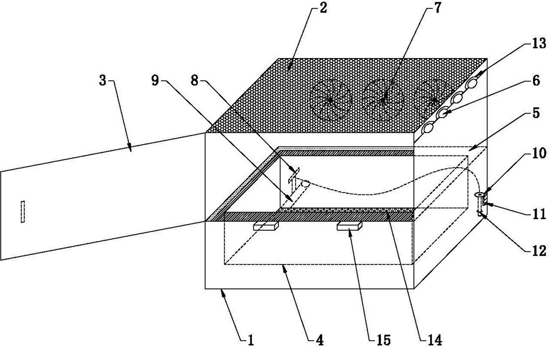 Crop and insect co-cultivation box