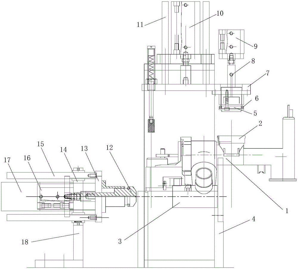 Valve body automatic detection device and method