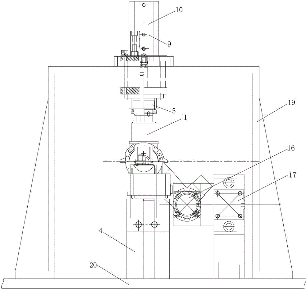 Valve body automatic detection device and method