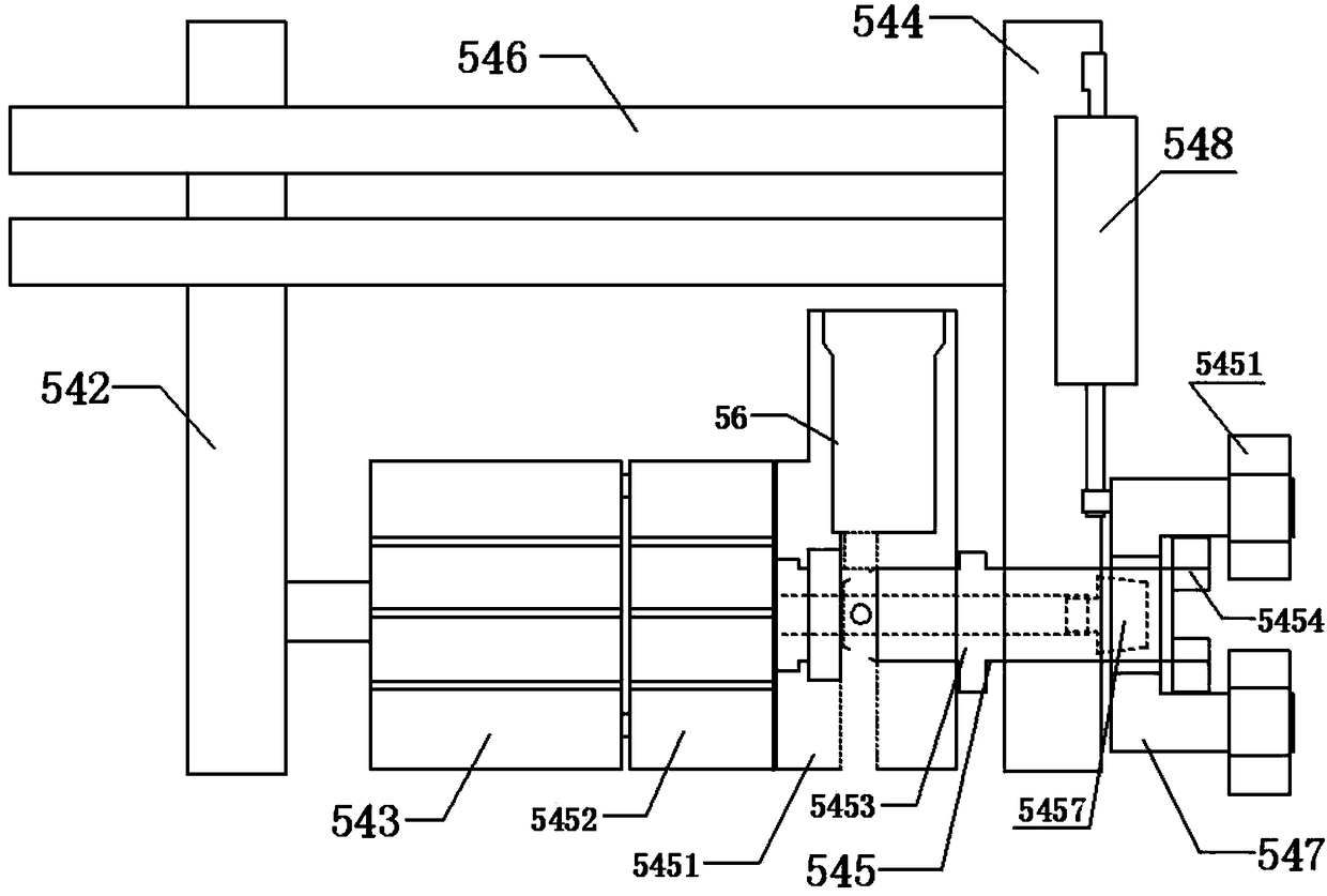 Automatic edge trimming machine for pressing plate