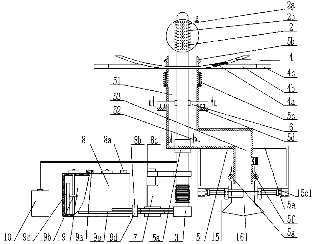 Use method of improved intelligent defecation nursing bed