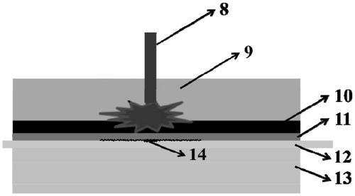 The method and application of roughening and functionalizing the surface of metal materials by laser shock forming technology