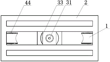 Vertical double-bundled line outgoing operation platform