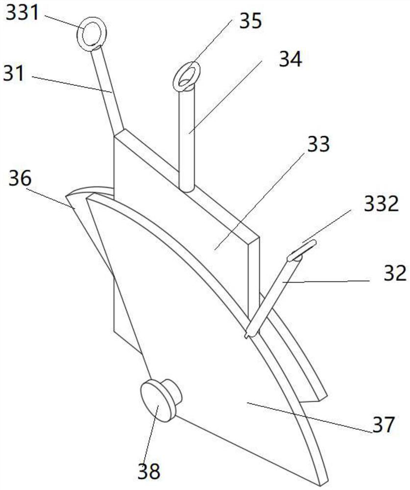 A high-voltage transmission line anti-flashover device