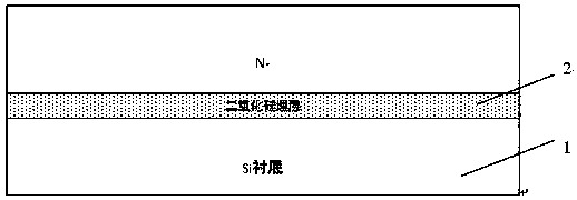 TVS device based on SOI substrate and manufacturing method thereof