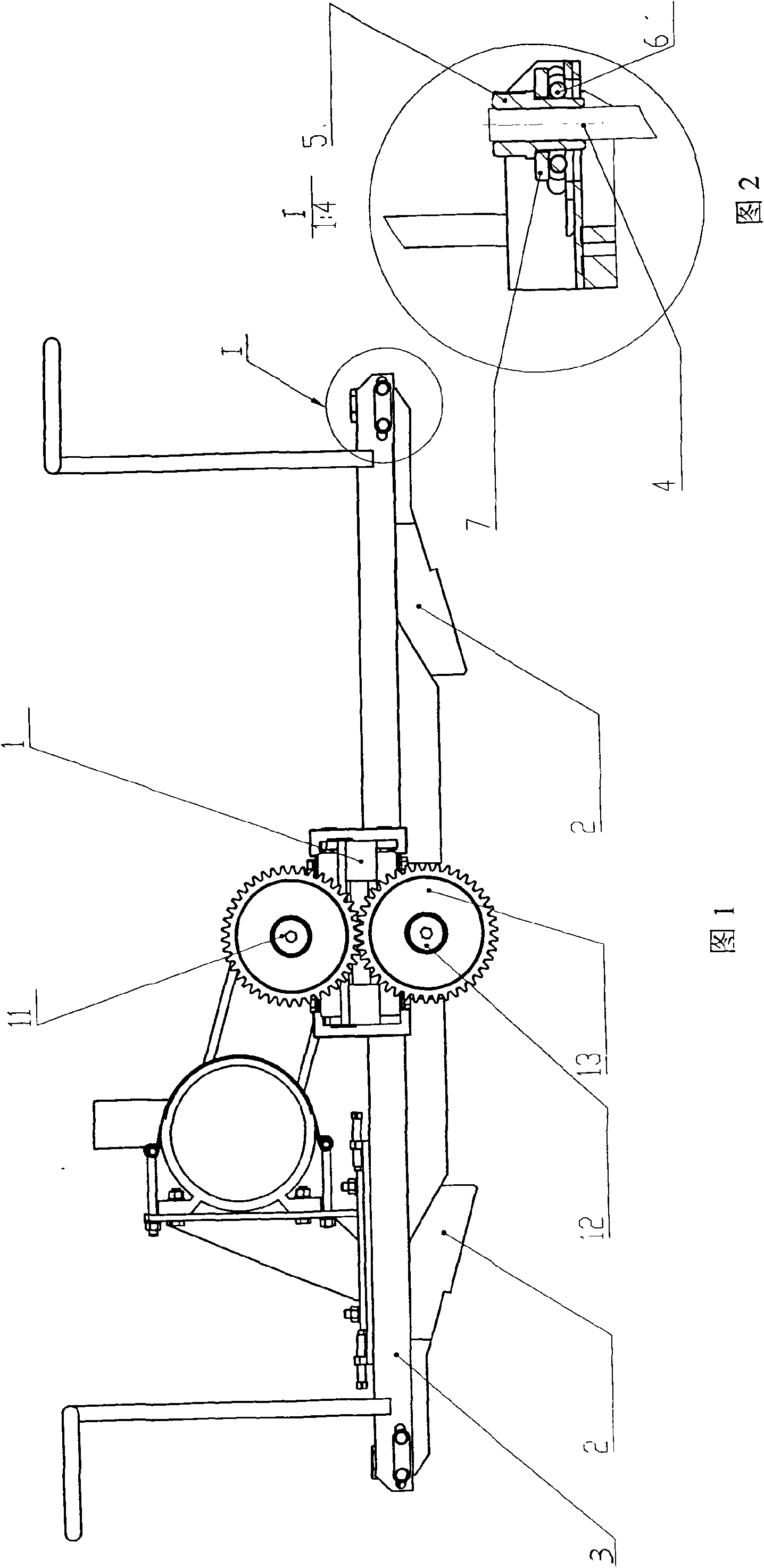 Small sleeper stabilization integrating machine