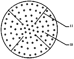 Microwave-hot air combined fluidized bed drying experiment device