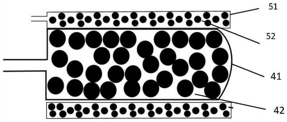 A snake-arm robot with variable stiffness based on inner and outer core particle blocking