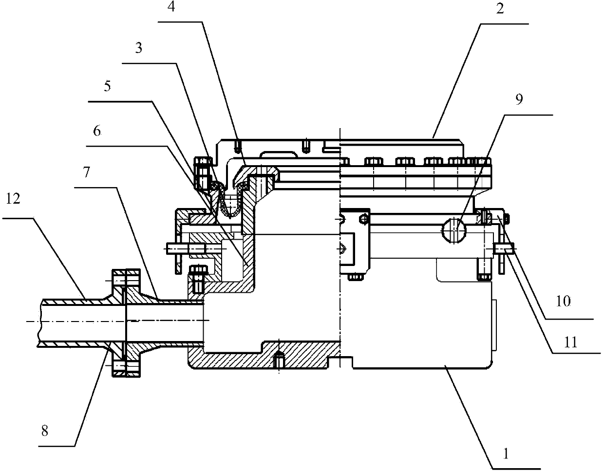 Air spring for suspension support in ground vibration test