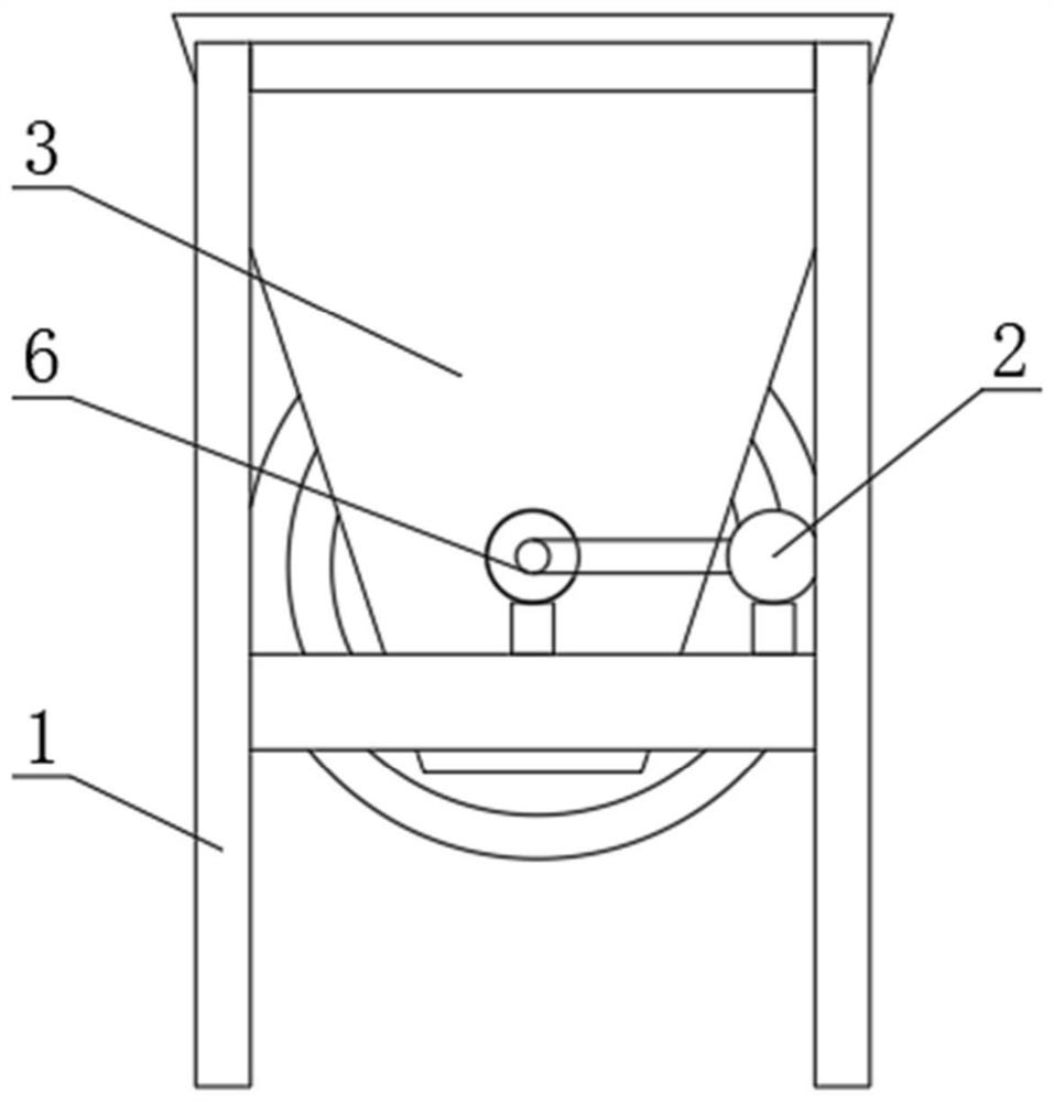 Building screening mechanism