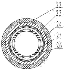 Novel compound pipeline production equipment and compound pipeline production method