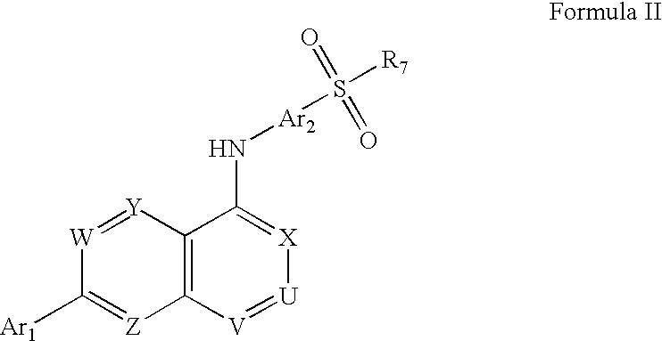 Substituted quinazolin-4-ylamine analogues