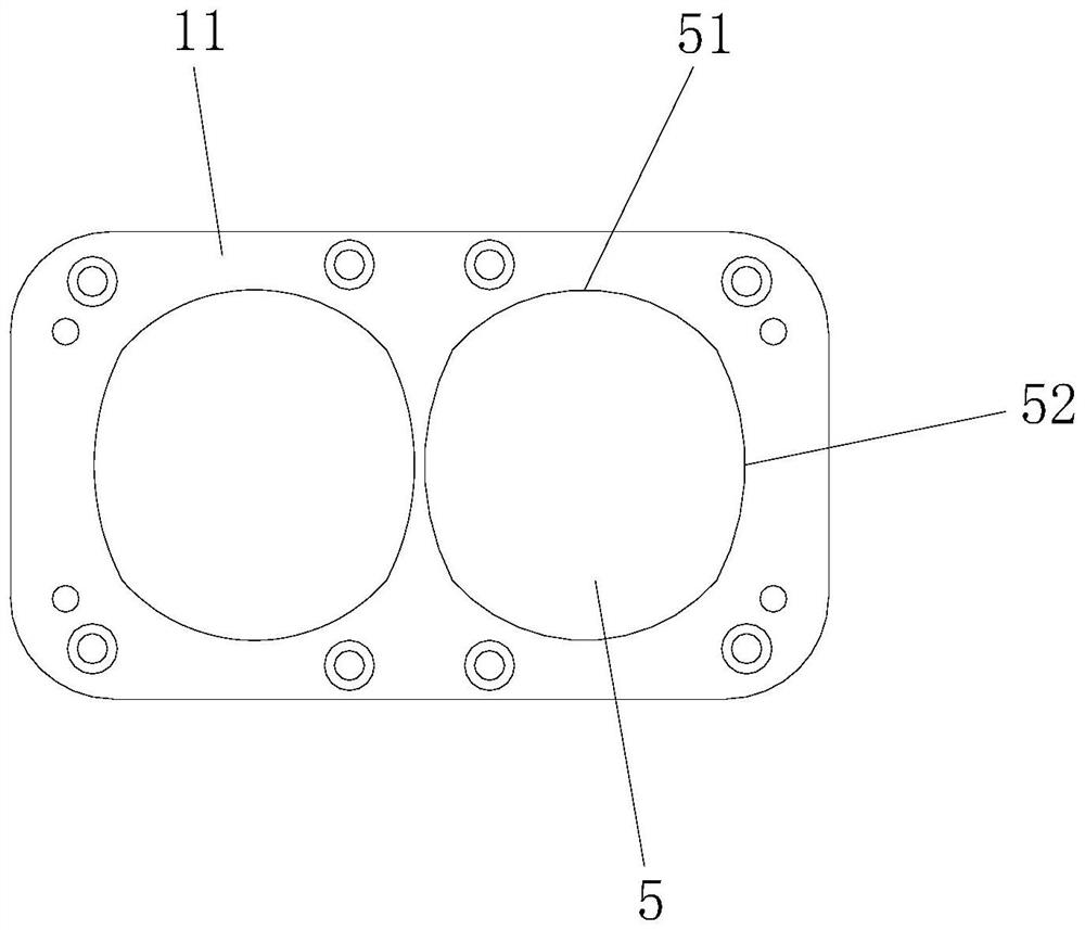 Unconventional steel plate wafer cutting device and implementation method thereof