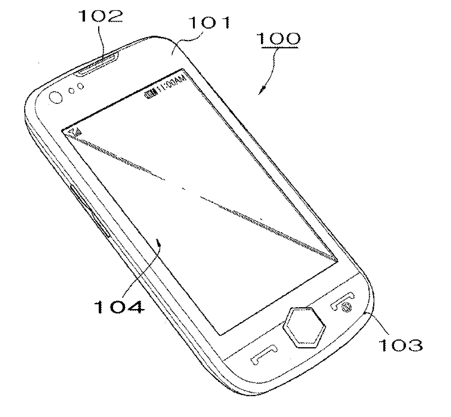 Touch screen apparatus