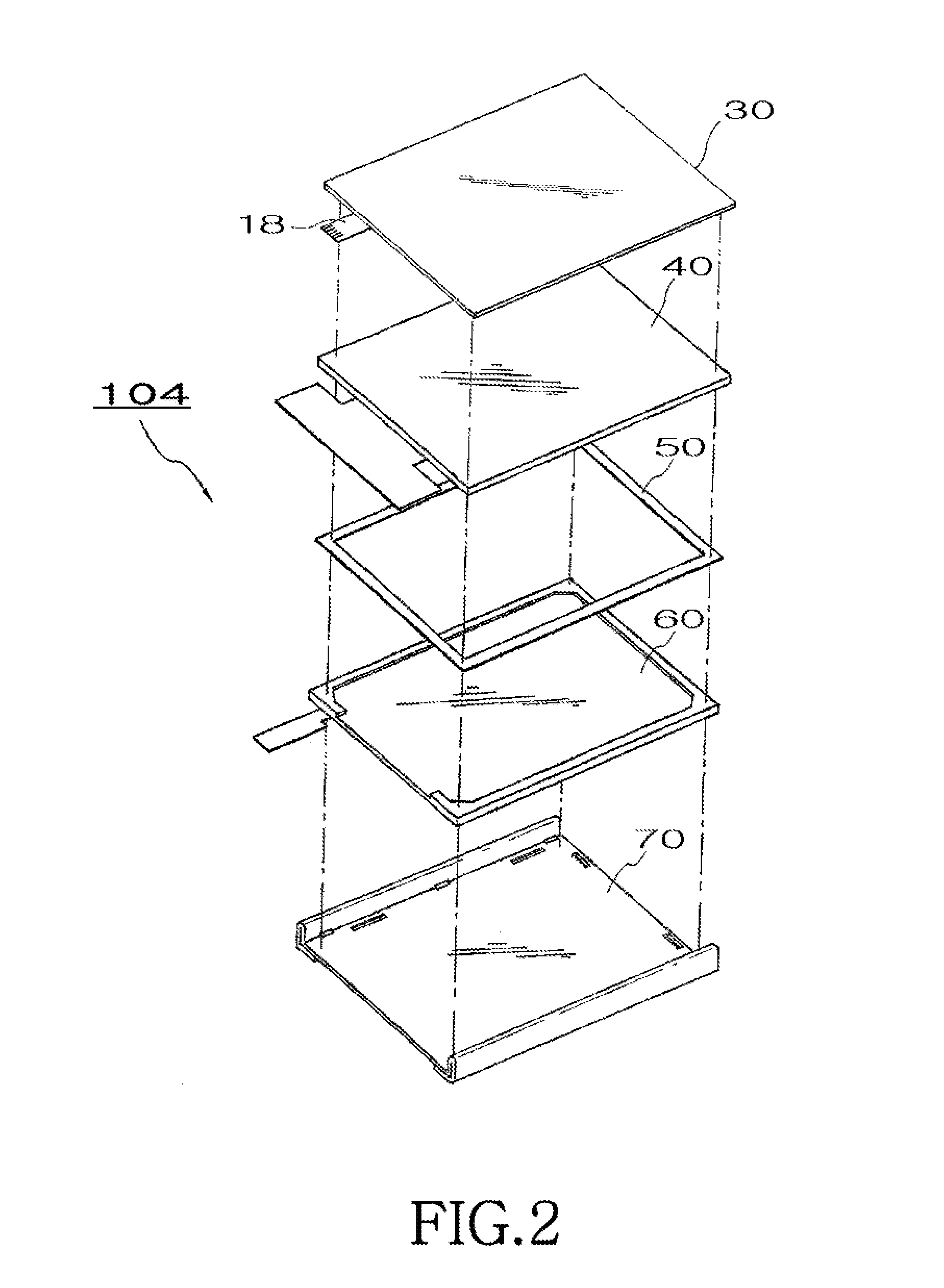 Touch screen apparatus