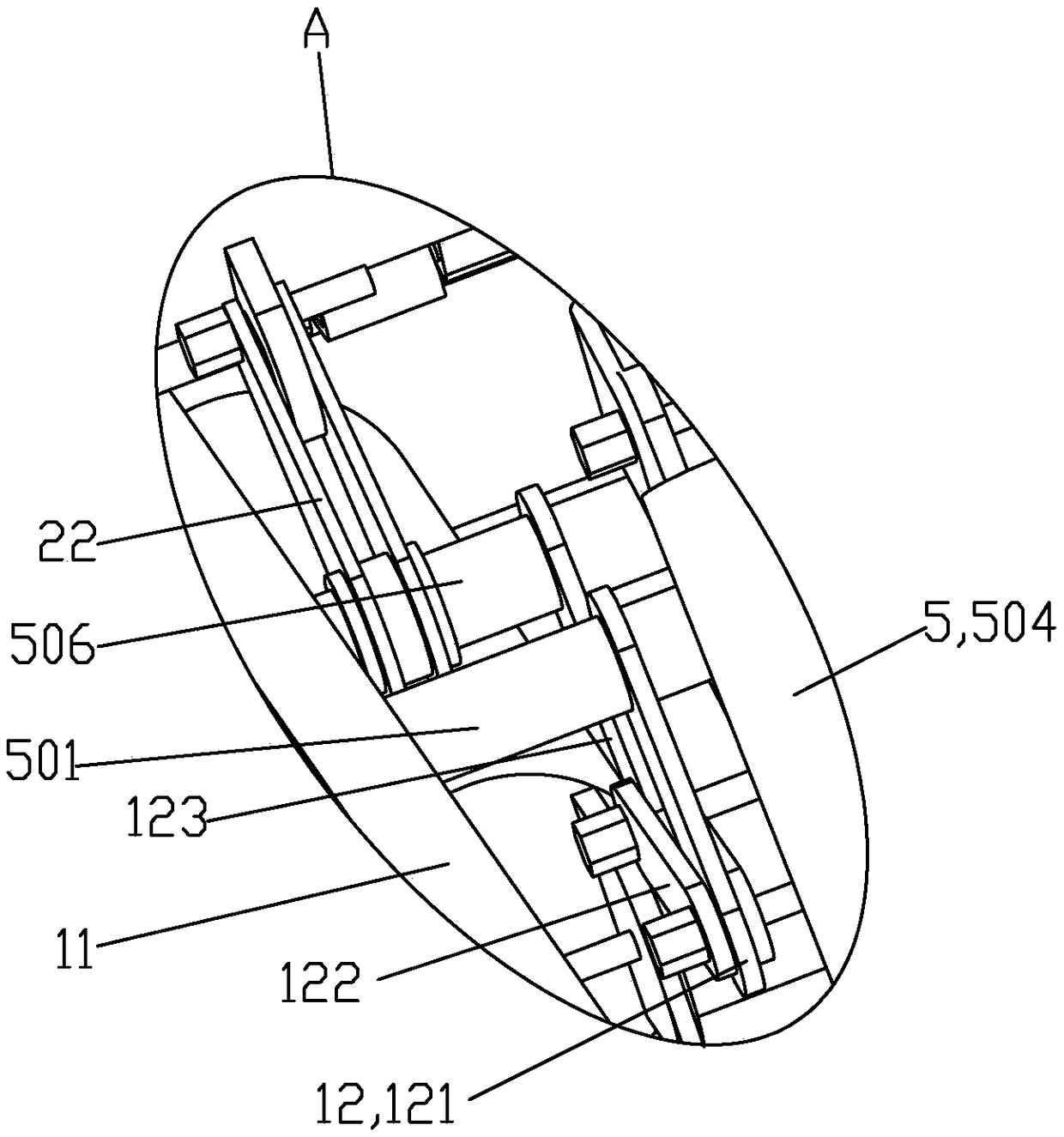 Multifunctional nursing bed and working method thereof