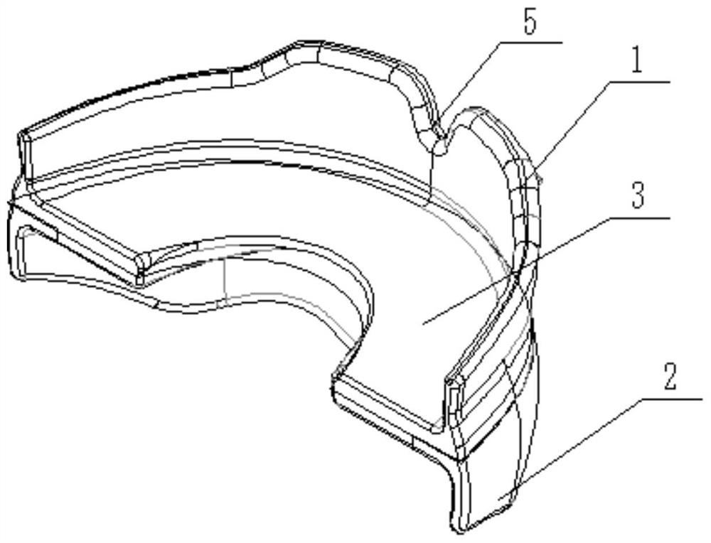 Jaw pads for icu patients