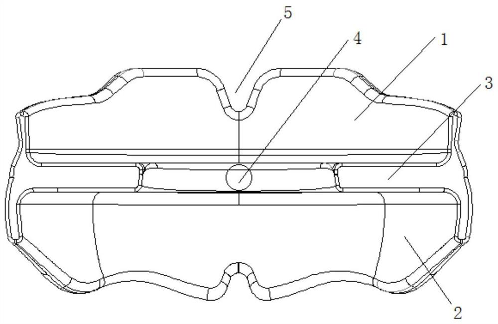 Jaw pads for icu patients