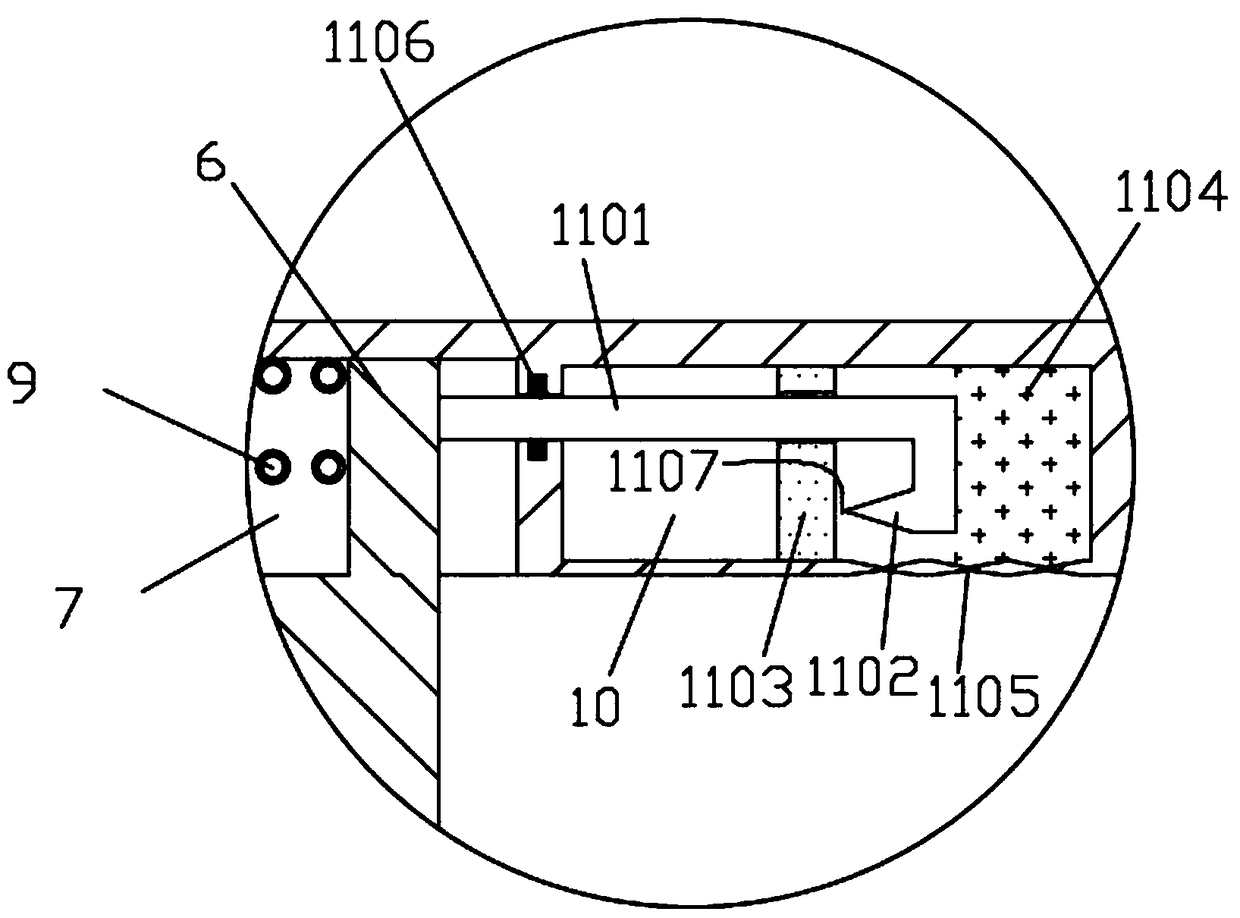 Automatic water-preventing device for automobile exhaust pipe