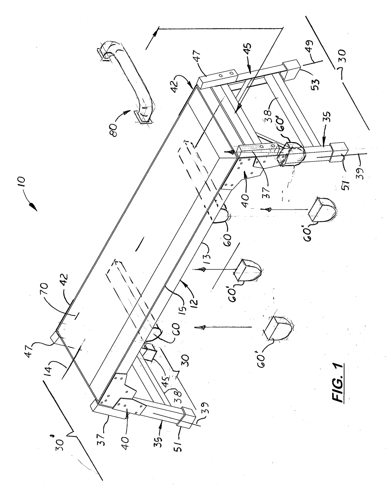 Convertible Elongated Stepping Bench