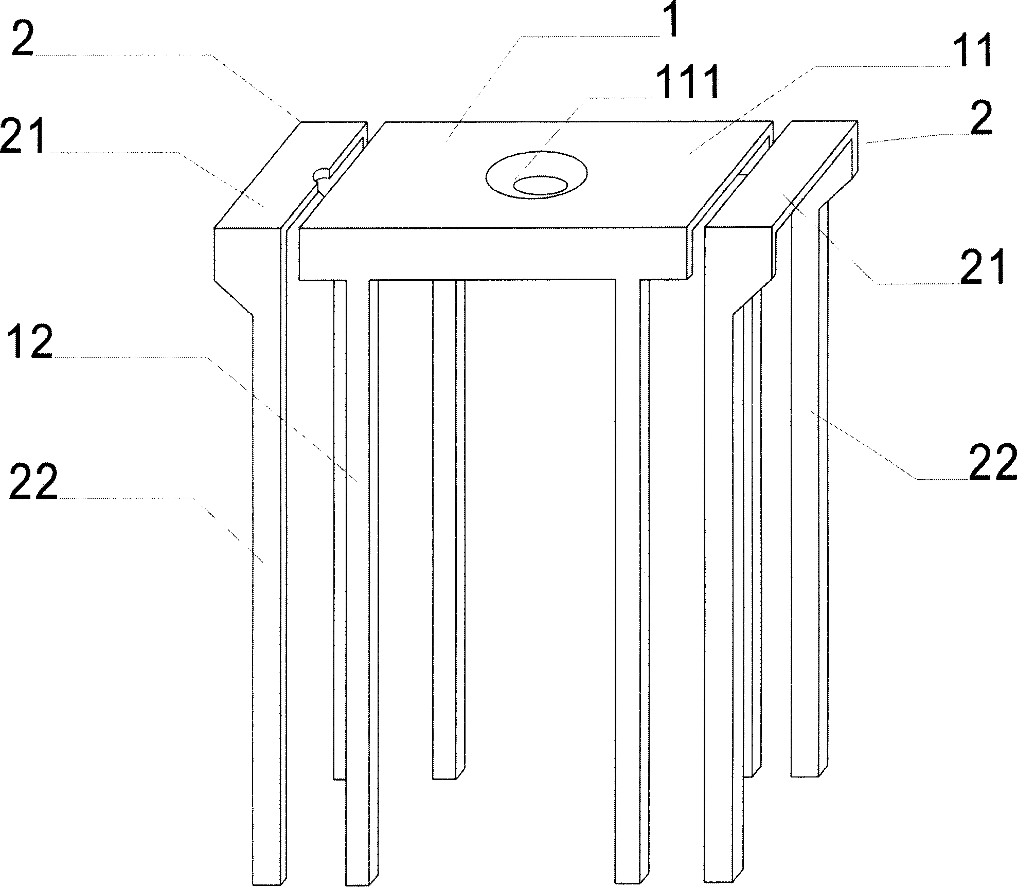 Multipurpose LED support